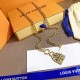 LV Jewelry Necklace: $20–$25 (with box); $17–$22 (without bo