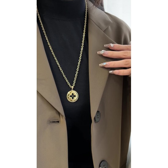 LV Jewelry Necklace: $20–$25 with box; $17–$22 without box