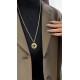 LV Jewelry Necklace: $20–$25 with box; $17–$22 without box
