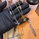 LV Jewelry Necklace: $20–$25 (with box); $17–$22 (without bo