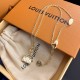 LV Jewelry Necklace: $20–$25 with box; $17–$22 without box