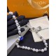 LV Jewelry Necklace: $20–$25 with box; $17–$22 without box