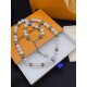 LV Jewelry Necklace: $20–$25 with box; $17–$22 without box
