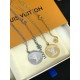 LV Jewelry Necklace: $20–$25 with box; $17–$22 without box