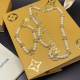 LV Jewelry Necklace: $20–$25 with box; $17–$22 without box
