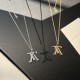 LV Jewelry Necklace: $20–$25 (with box); $17–$22 (without bo