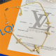 LV Jewelry Necklace: $20–$25 (with box); $17–$22 (without bo