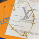 LV Jewelry Necklace: $20–$25 (with box); $17–$22 (without bo