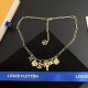 LV Jewelry Necklace: $20–$25 with box; $17–$22 without box