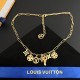 LV Jewelry Necklace: $20–$25 with box; $17–$22 without box