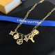 LV Jewelry Necklace: $20–$25 with box; $17–$22 without box