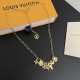 LV Jewelry Necklace: $20–$25 with box; $17–$22 without box