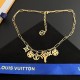 LV Jewelry Necklace: $20–$25 with box; $17–$22 without box