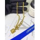 LV Jewelry Necklace: $20–$25 with box; $17–$22 without box