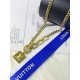 LV Jewelry Necklace: $20–$25 with box; $17–$22 without box