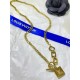 LV Jewelry Necklace: $20–$25 with box; $17–$22 without box