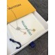 LV Jewelry Necklace: $20–$25 with box; $17–$22 without box