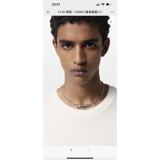 LV Jewelry Necklace: $20–$25 with box; $17–$22 without box