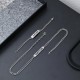 LV Jewelry Necklace: $20–$25 with box; $17–$22 without box