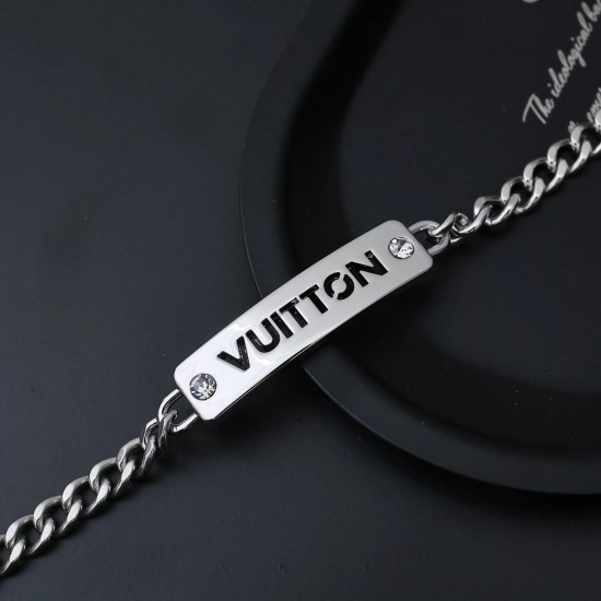 LV Jewelry Necklace: $20–$25 with box; $17–$22 without box