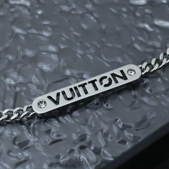 LV Jewelry Necklace: $20–$25 with box; $17–$22 without box