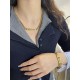 LV Jewelry Necklace: $20–$25 with box; $17–$22 without box