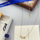 LV Jewelry Necklace: $20–$25 with box; $17–$22 without box