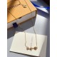 LV Jewelry Necklace: $20–$25 with box; $17–$22 without box