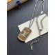 LV Jewelry Necklace: $20–$25 (with box); $17–$22 (without bo