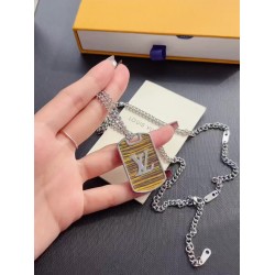 LV Jewelry Necklace: $20–$25 (with box); $17–$22 (without bo