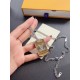 LV Jewelry Necklace: $20–$25 (with box); $17–$22 (without bo