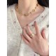 LV Jewelry Necklace: $20–$25 with box; $17–$22 without box