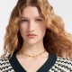 LV Jewelry Necklace: $20–$25 with box; $17–$22 without box