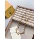 LV Jewelry Necklace: $20–$25 with box; $17–$22 without box