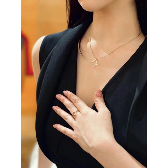LV Jewelry Necklace: $20–$25 with box; $17–$22 without box