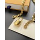 LV Jewelry Necklace: $20–$25 with box; $17–$22 without box