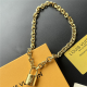 LV Jewelry Necklace: $20–$25 with box; $17–$22 without box