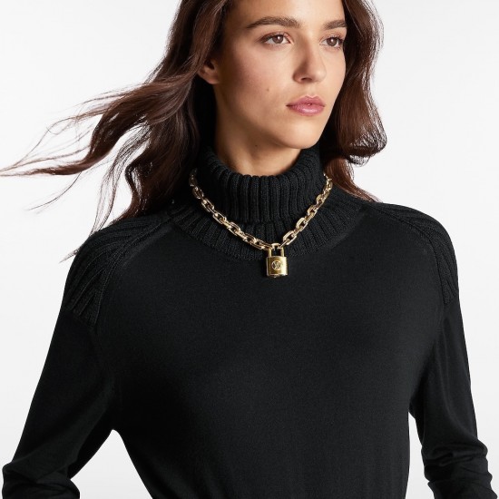 LV Jewelry Necklace: $20–$25 with box; $17–$22 without box