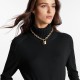 LV Jewelry Necklace: $20–$25 with box; $17–$22 without box