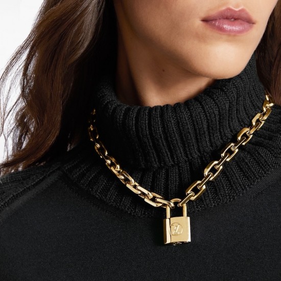 LV Jewelry Necklace: $20–$25 with box; $17–$22 without box