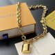 LV Jewelry Necklace: $20–$25 with box; $17–$22 without box