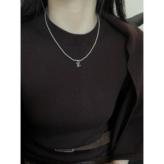 LV Jewelry Necklace: $20–$25 with box; $17–$22 without box