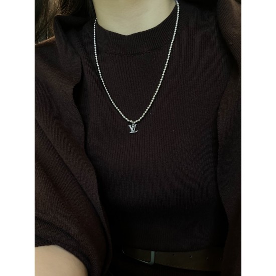 LV Jewelry Necklace: $20–$25 with box; $17–$22 without box