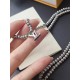 LV Jewelry Necklace: $20–$25 with box; $17–$22 without box