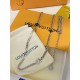 LV Jewelry Necklace: $20–$25 with box; $17–$22 without box