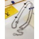 LV Jewelry Necklace: $20–$25 with box; $17–$22 without box