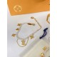 LV Jewelry Necklace: $20–$25 (with box); $17–$22 (without bo