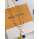 LV Jewelry Necklace: $20–$25 with box; $17–$22 without box