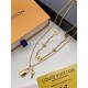LV Jewelry Necklace: $20–$25 with box; $17–$22 without box