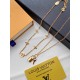 LV Jewelry Necklace: $20–$25 with box; $17–$22 without box
